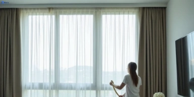 Delicate fabric curtain stain removal silk velvet sheer kuluin treatment
